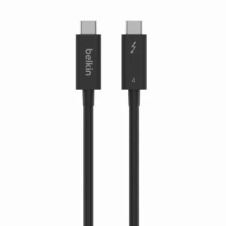 Thunderbolt 4 C-C kábel 2m, fekete Thunderbolt 4 C-C kábel 2m, fekete