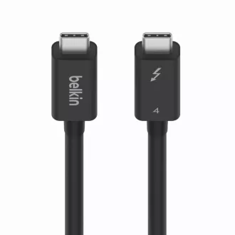 Thunderbolt 4 C-C kábel 2m, fekete Thunderbolt 4 C-C kábel 2m, fekete