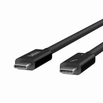 Thunderbolt 4 C-C kábel 2m, fekete Thunderbolt 4 C-C kábel 2m, fekete