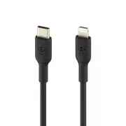 Belkin Lighting USB-C kábel, 2m, fekete