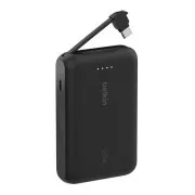 Belkin 10k powerbank PD 20W USB-C, fekete, fekete