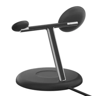 Belkin BOOST CHARGE PRO Qi2, 15W 3in1 mágneses állvány, fekete