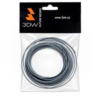 3DW - ABS filament 1,75mm ezüst, 10m, nyomtatás 220-250°C 3DW - ABS filament 1,75mm ezüst, 10m, nyomtatás 220-250°C