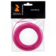 3DW - ABS filament 1,75mm rózsaszín,10m, nyomtatás 200-230°C
