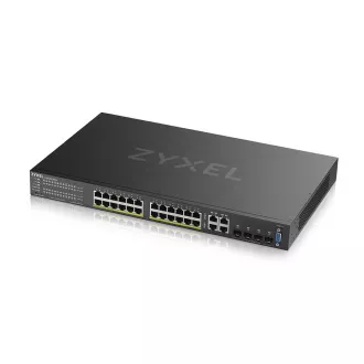 ZYXEL GS2220-28,HP24port Gb L2 switch,1 GbE Uplink, PoE