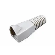 Védelem RJ45 gubancgátló szürke 100 db csomag