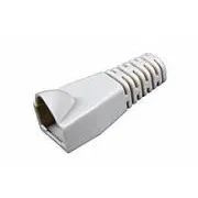 Védelem RJ45 gubancgátló szürke 100 db csomag