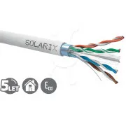 Solarix CAT6 FTP PVC PVC Eca 500m/tekercs SXKD-6-FTP-PVC kábel