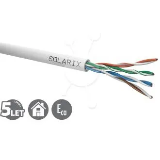 Solarix CAT5E UTP PVC Eca 500m/doboz SXKD-5E-UTP-PVC szerelőkábel Solarix CAT5E UTP PVC Eca 500m/doboz SXKD-5E-UTP-PVC szerelőkábel