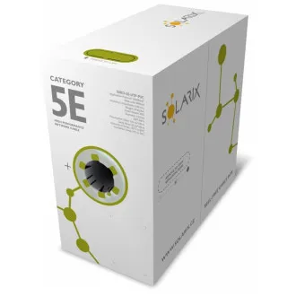 Solarix CAT5E UTP PVC Eca 500m/doboz SXKD-5E-UTP-PVC szerelőkábel Solarix CAT5E UTP PVC Eca 500m/doboz SXKD-5E-UTP-PVC szerelőkábel