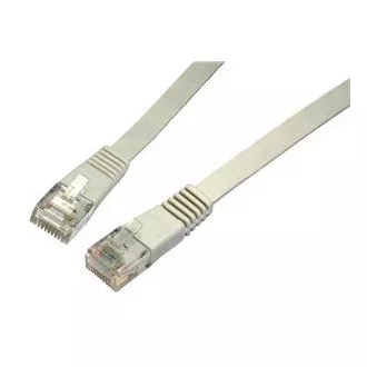 SOLARIX patch kábel lapos CAT5E UTP LSOH 0,5m szürke