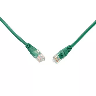 SOLARIX patch kábel CAT5E UTP PVC 2m zöld, nem szaggatható, nem csúszásbiztos
