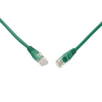 SOLARIX patch kábel CAT5E UTP PVC 5m zöld, nem szaggatható kábel SOLARIX patch kábel CAT5E UTP PVC 5m zöld, nem szaggatható kábel