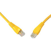 SOLARIX patch kábel CAT6 UTP PVC 0,5m sárga gubancgátló kábel