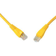 SOLARIX patch kábel CAT6 UTP PVC 2m sárga gubancgátló kábel