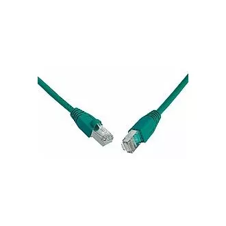 SOLARIX patch kábel CAT5E SFTP PVC 7m zöld gubancgátló kábel