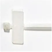 Visszahúzható szalag címkével 2,4x103mm, fehér, 100db