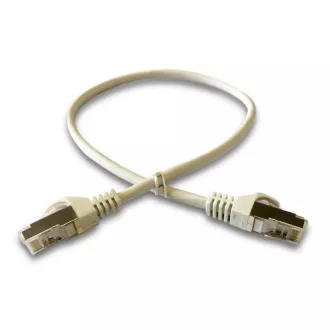 DATACOM Patch kábel S/FTP CAT6A 0,5m szürke