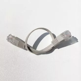DATACOM Patch kábel UTP CAT6 0,25m szürke FLAT lapos lapos