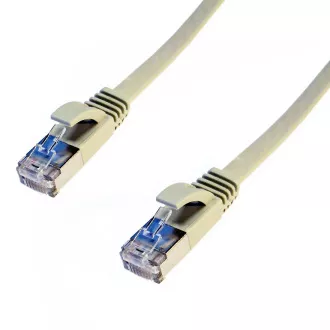 DATACOM Patch kábel FTP CAT6 5m szürke szürke FLAT lapos
