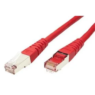 S/FTP patchkábel, Cat6, 2xRJ45, 3 m, piros S/FTP patchkábel, Cat6, 2xRJ45, 3 m, piros
