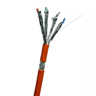 DATACOM S/FTP kábel CAT7 LSOH 500m orsó narancssárga