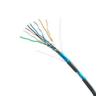 DATACOM FTP Cat5e PVC kábel 100m (vezeték) szürke