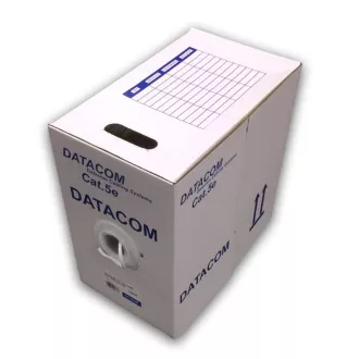 DATACOM FTP kábel CAT5E PVC, Eca 305m fehér