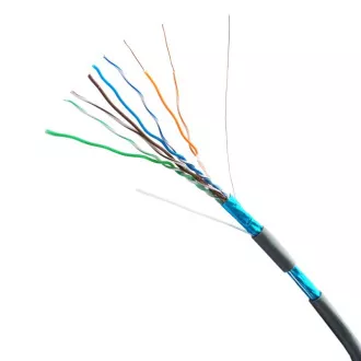 DATACOM FTP kábel CAT5E LSOH,Eca 100m szürke
