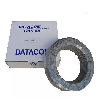 DATACOM UTP kábel cat5e bal.100m szürke
