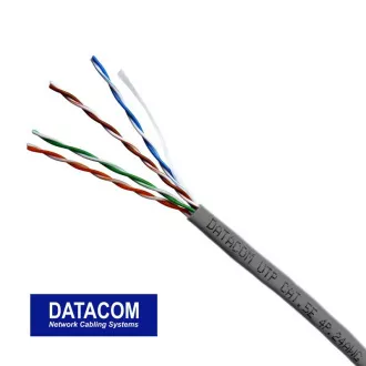 DATACOM UTP vezeték CAT5E PVC 50m szürke