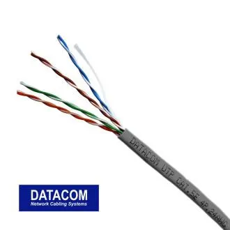 DATACOM UTP vezeték CAT5E PVC 50m szürke DATACOM UTP vezeték CAT5E PVC 50m szürke