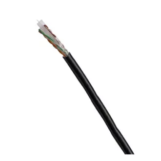 DATACOM UTP kábel CAT6 PE 500m doboz fekete OUTDOOR fekete