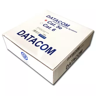 DATACOM UTP flex,Cat5e PVC,szürke,100m,kábel,kábel