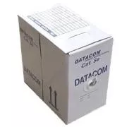 DATACOM UTP flex,Cat5e LSOH,szürke,305m,kábel,kábel