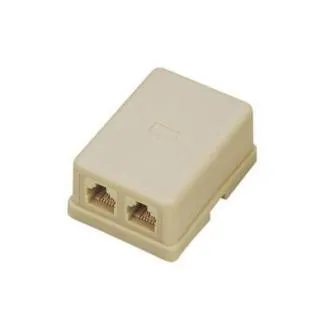 UTP CAT3 2xRJ11 aljzat gipszkartonhoz sl.kost UTP CAT3 2xRJ11 aljzat gipszkartonhoz sl.kost