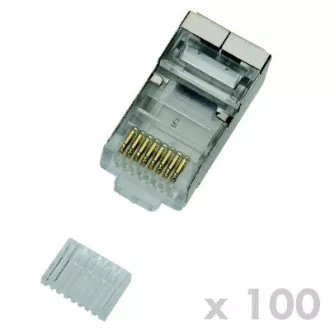 DATACOM csatlakozó RJ45 STP 8p8c Cat6 kábel 100db
