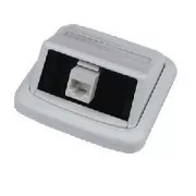 Egyetlen aljzat ABB TANGO 1xRJ45 Cat5e UTP fehér