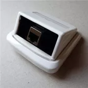 Egyetlen aljzat ABB TANGO 1xRJ45 cat5e STP fehér