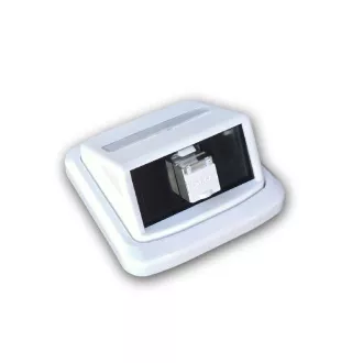 Egyetlen aljzat ABB TANGO 1xRJ45 cat6A STP fehér