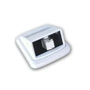 Egyetlen aljzat ABB TANGO 1xRJ45 cat6A STP fehér