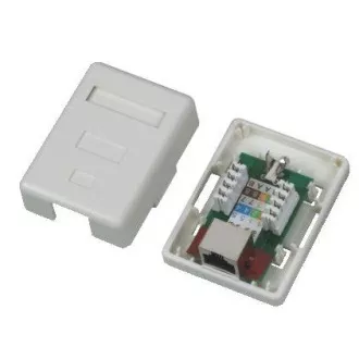 DATACOM STP egy aljzat a vakolat felett Cat5e 1 x RJ45