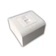 Moduláris adatcsatlakozó UTP CAT5E 1xRJ45 süllyesztett beépítéshez