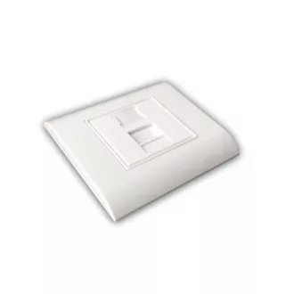 Moduláris adatcsatlakozó UTP CAT5E 1xRJ45 süllyesztett beépítéshez