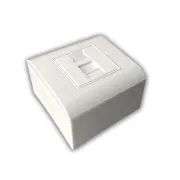 Moduláris adatcsatlakozó UTP CAT5E 1xRJ45 süllyesztett beépítéshez