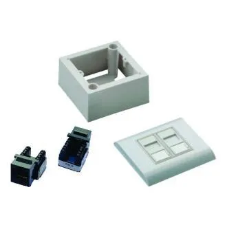 DATACOM UTP 2xRJ45 aljzat Cat6 (süllyesztett és vakolat feletti) DATACOM UTP 2xRJ45 aljzat Cat6 (süllyesztett és vakolat feletti)