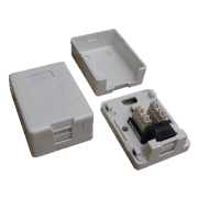 DATACOM UTP 1xRJ45 aljzat CAT6 vakolathoz (porálló)