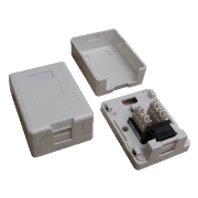 DATACOM UTP 1xRJ45 aljzat CAT6 vakolathoz (porálló)