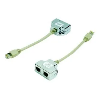 DATACOM Hub 1-2 STP cat5e
