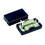 DATACOM csatlakozó doboz UTP Cat5e (2* rovátkolt doboz)
